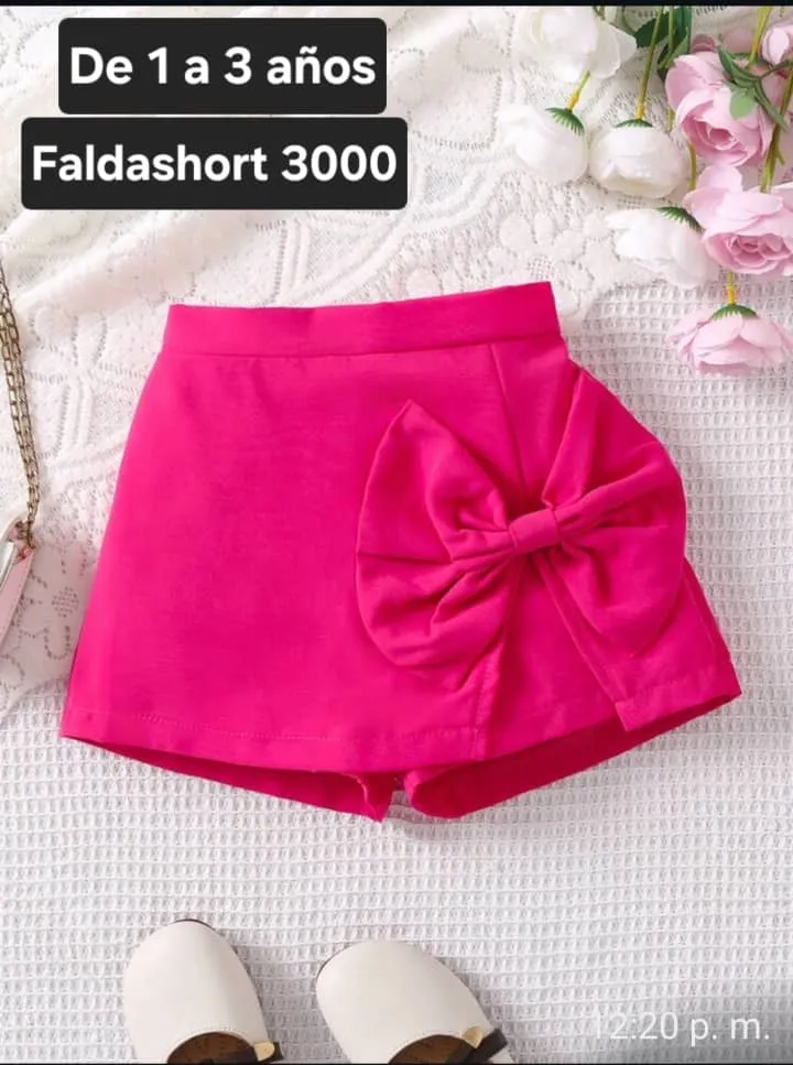 Falda short