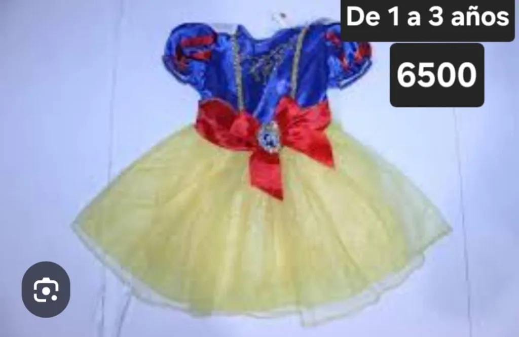 Vestido Blancanieve